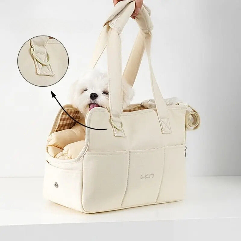 Portable Dog Car Seat Handbag Small Dogs