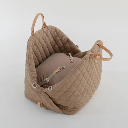 Quilted Comfort Dog Car Seat & Carrier